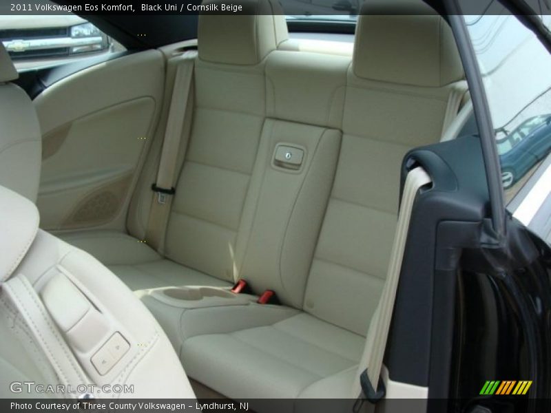  2011 Eos Komfort Cornsilk Beige Interior