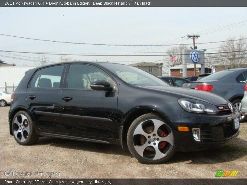 2011 GTI 4 Door Autobahn Edition Deep Black Metallic