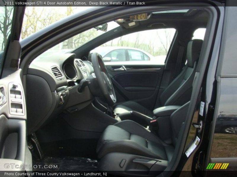  2011 GTI 4 Door Autobahn Edition Titan Black Interior