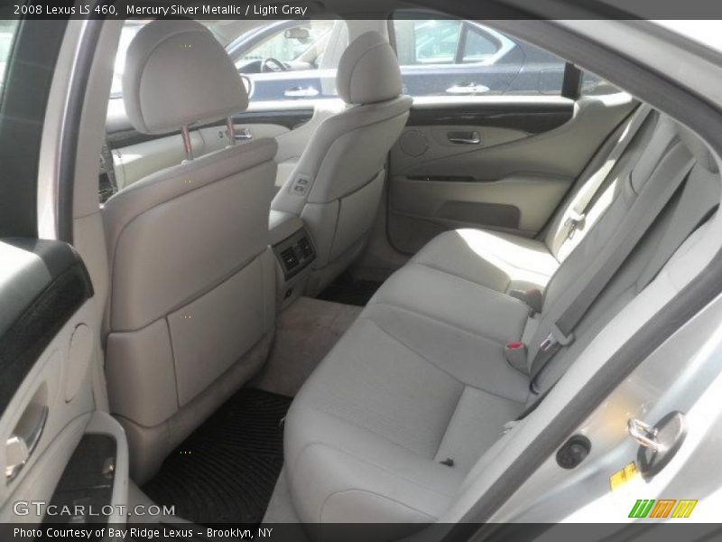 Mercury Silver Metallic / Light Gray 2008 Lexus LS 460