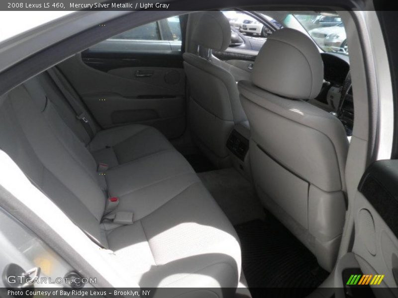 Mercury Silver Metallic / Light Gray 2008 Lexus LS 460