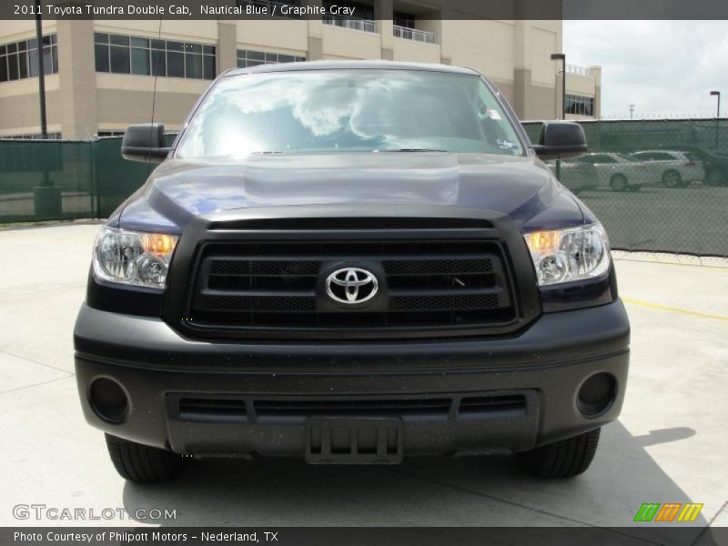 Nautical Blue / Graphite Gray 2011 Toyota Tundra Double Cab