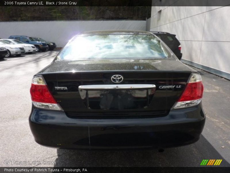 Black / Stone Gray 2006 Toyota Camry LE