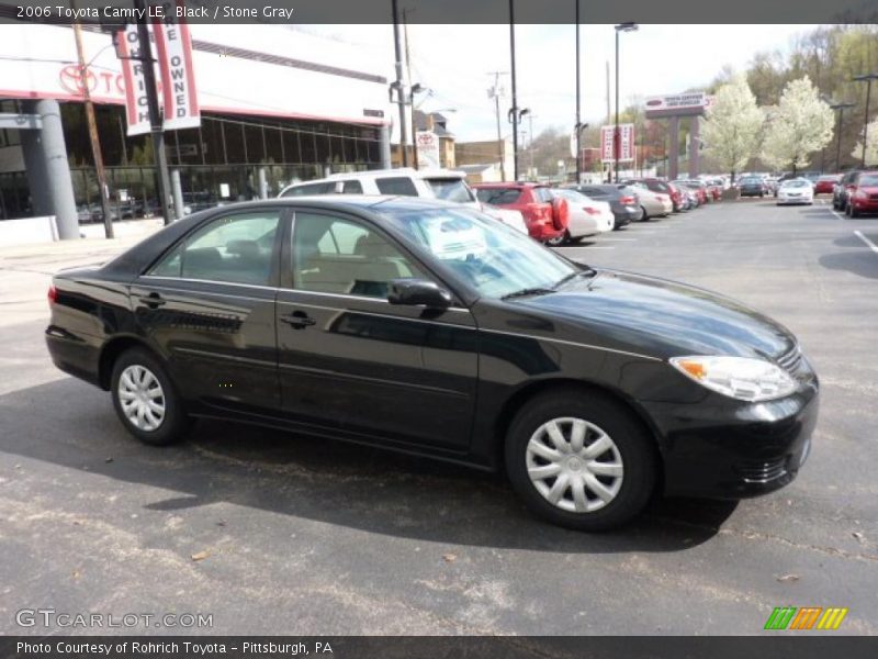 Black / Stone Gray 2006 Toyota Camry LE