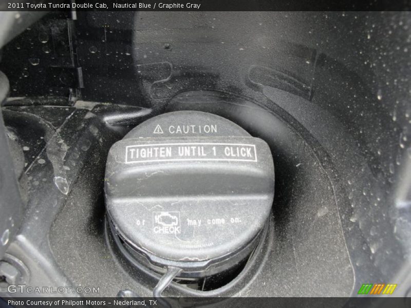 Nautical Blue / Graphite Gray 2011 Toyota Tundra Double Cab