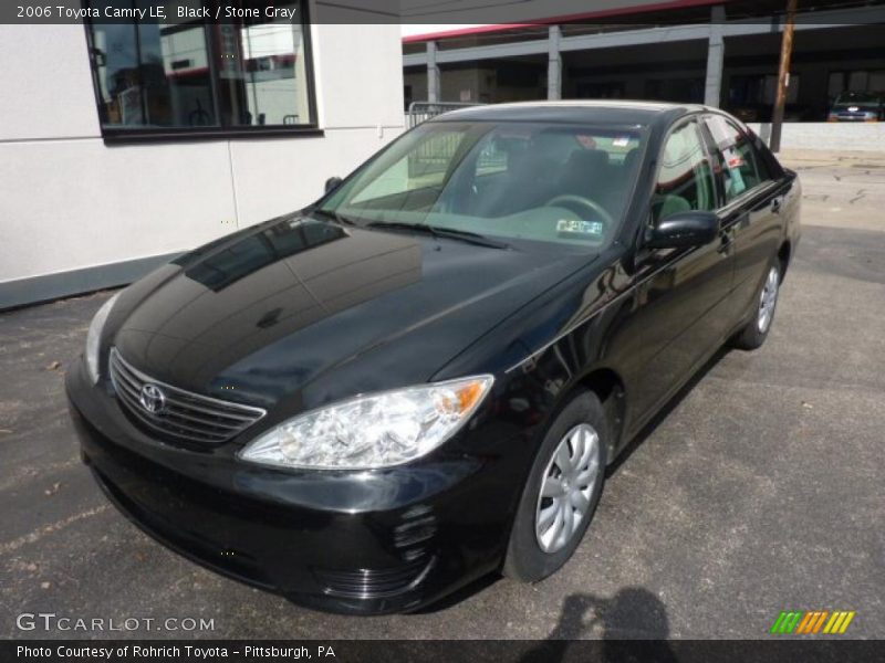 Black / Stone Gray 2006 Toyota Camry LE