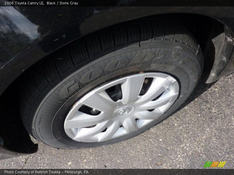 Black / Stone Gray 2006 Toyota Camry LE