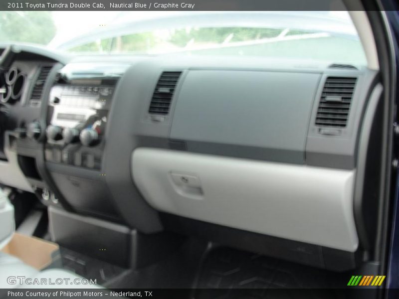 Nautical Blue / Graphite Gray 2011 Toyota Tundra Double Cab
