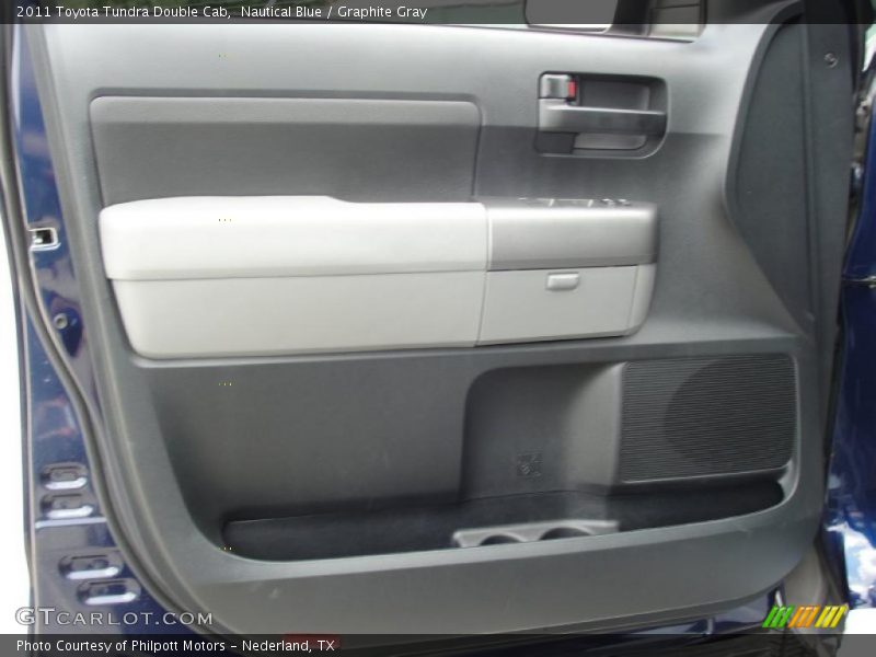 Nautical Blue / Graphite Gray 2011 Toyota Tundra Double Cab