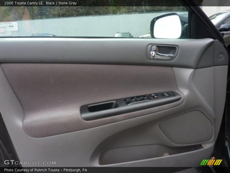 Black / Stone Gray 2006 Toyota Camry LE