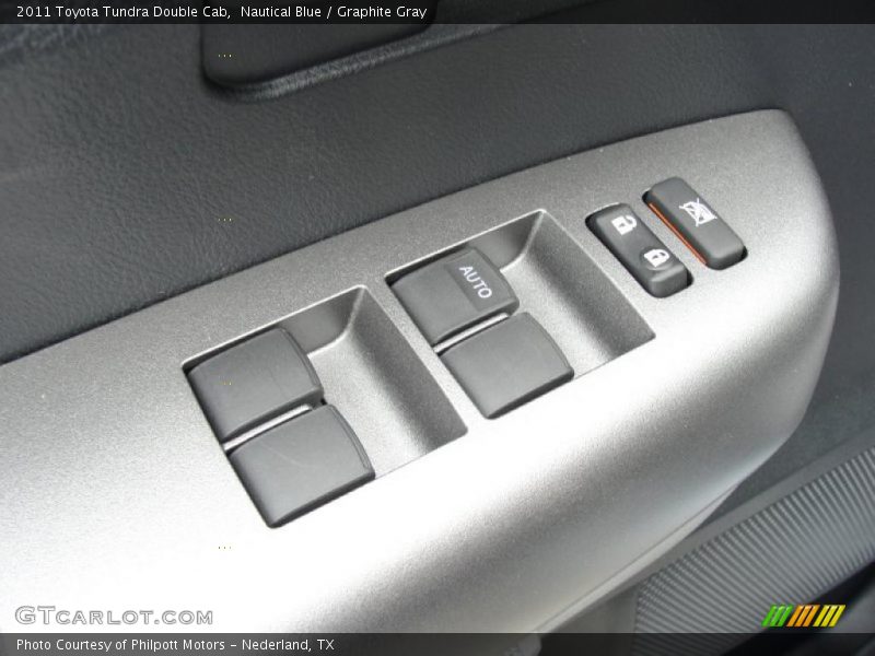 Nautical Blue / Graphite Gray 2011 Toyota Tundra Double Cab
