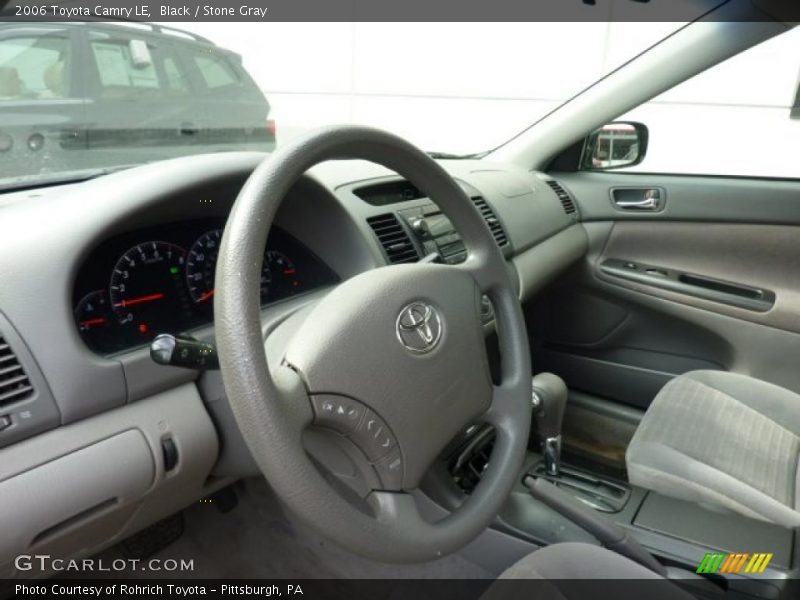 Black / Stone Gray 2006 Toyota Camry LE