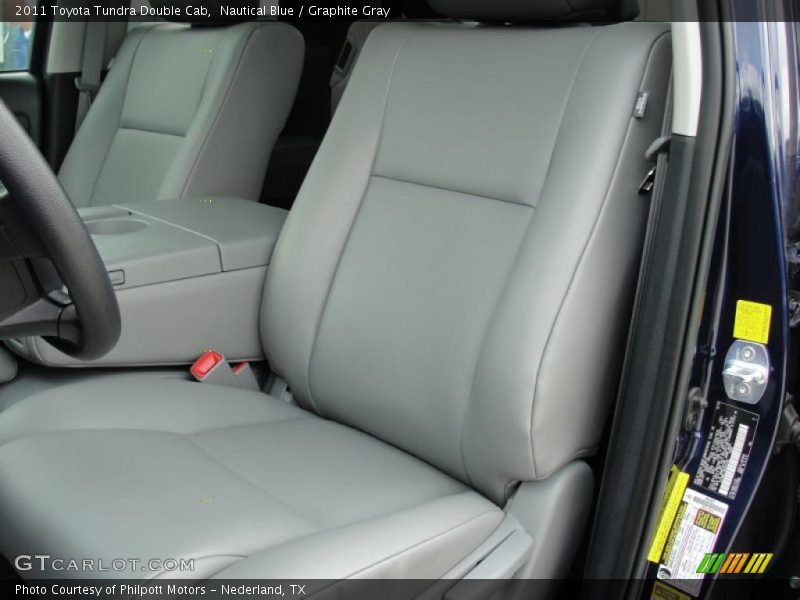 Nautical Blue / Graphite Gray 2011 Toyota Tundra Double Cab