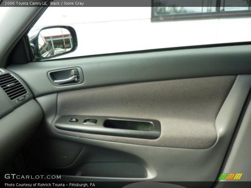 Black / Stone Gray 2006 Toyota Camry LE