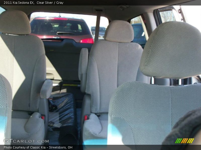  2011 Sedona EX Gray Interior