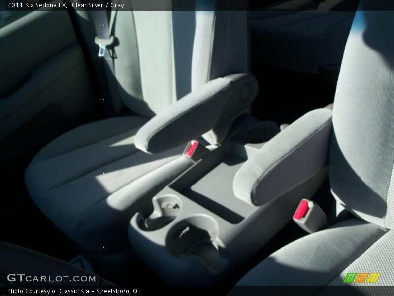 Clear Silver / Gray 2011 Kia Sedona EX