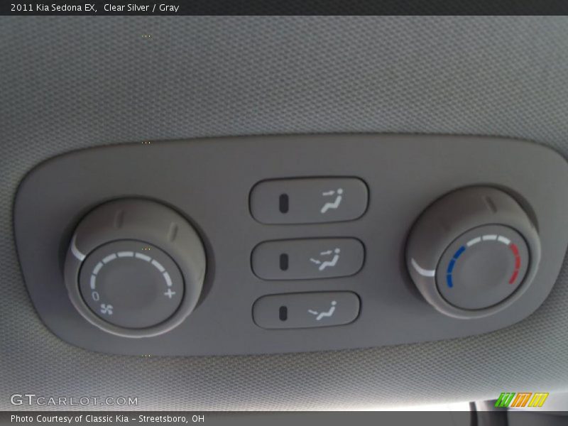 Controls of 2011 Sedona EX