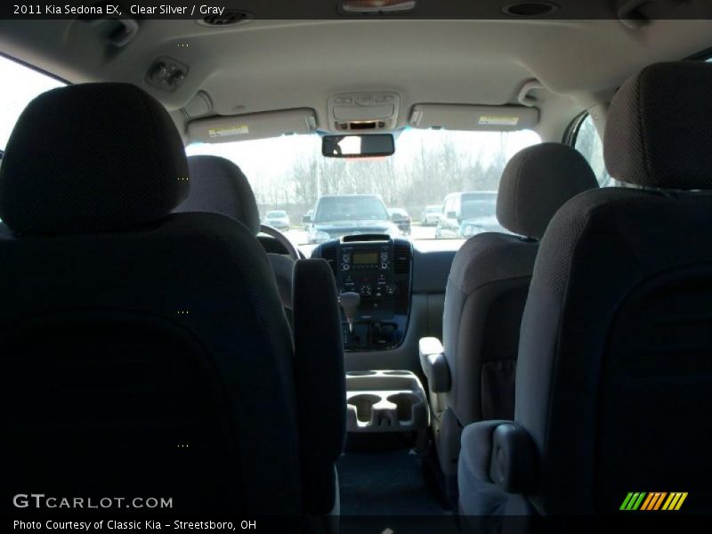 Clear Silver / Gray 2011 Kia Sedona EX