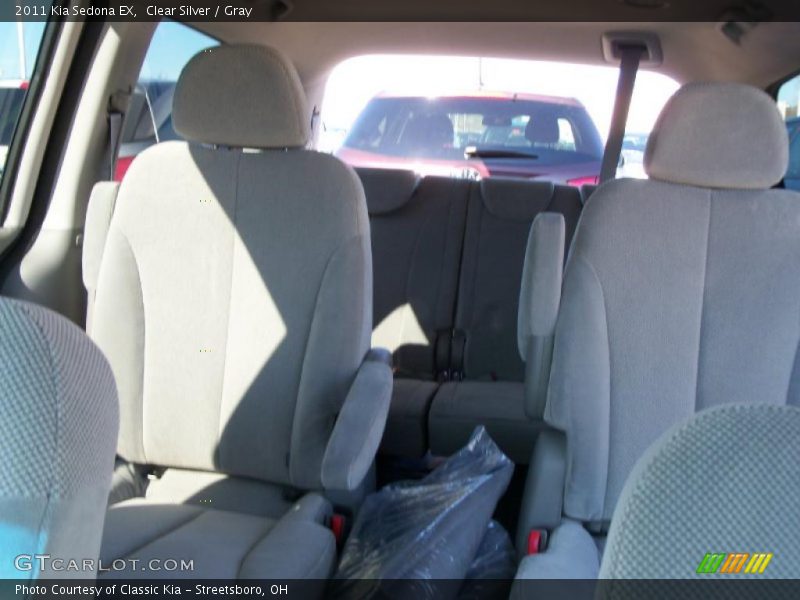 Clear Silver / Gray 2011 Kia Sedona EX