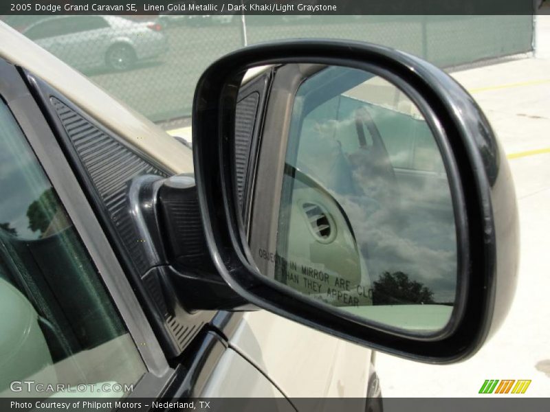 Linen Gold Metallic / Dark Khaki/Light Graystone 2005 Dodge Grand Caravan SE