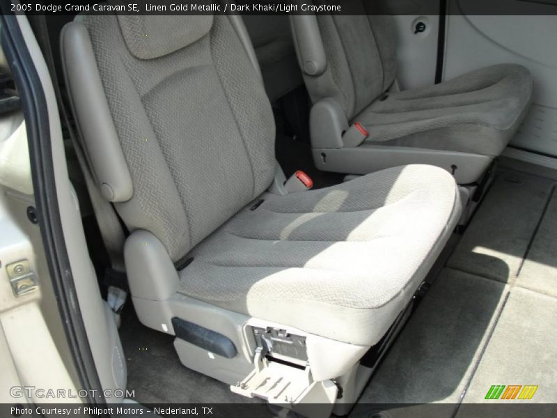 Linen Gold Metallic / Dark Khaki/Light Graystone 2005 Dodge Grand Caravan SE