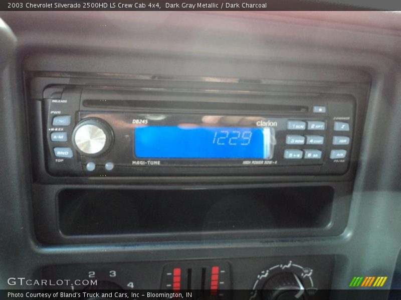 Dark Gray Metallic / Dark Charcoal 2003 Chevrolet Silverado 2500HD LS Crew Cab 4x4