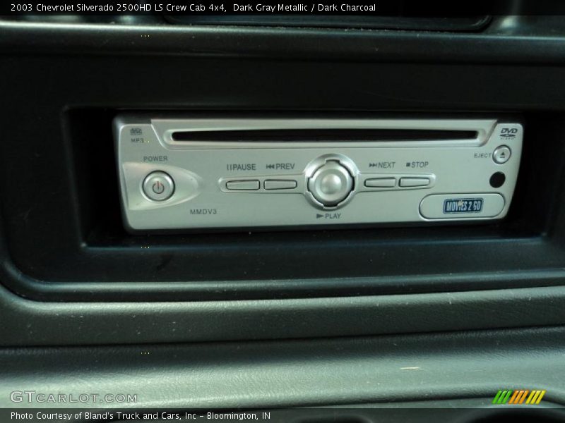 Dark Gray Metallic / Dark Charcoal 2003 Chevrolet Silverado 2500HD LS Crew Cab 4x4