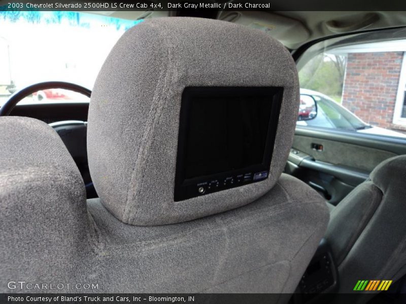 Dark Gray Metallic / Dark Charcoal 2003 Chevrolet Silverado 2500HD LS Crew Cab 4x4