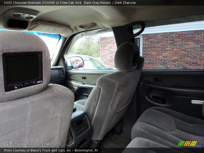 Dark Gray Metallic / Dark Charcoal 2003 Chevrolet Silverado 2500HD LS Crew Cab 4x4