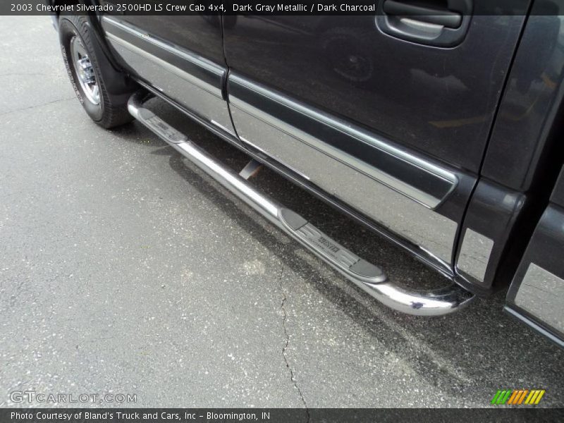 Dark Gray Metallic / Dark Charcoal 2003 Chevrolet Silverado 2500HD LS Crew Cab 4x4
