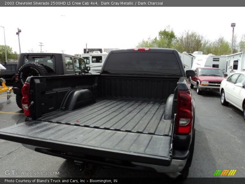 Dark Gray Metallic / Dark Charcoal 2003 Chevrolet Silverado 2500HD LS Crew Cab 4x4