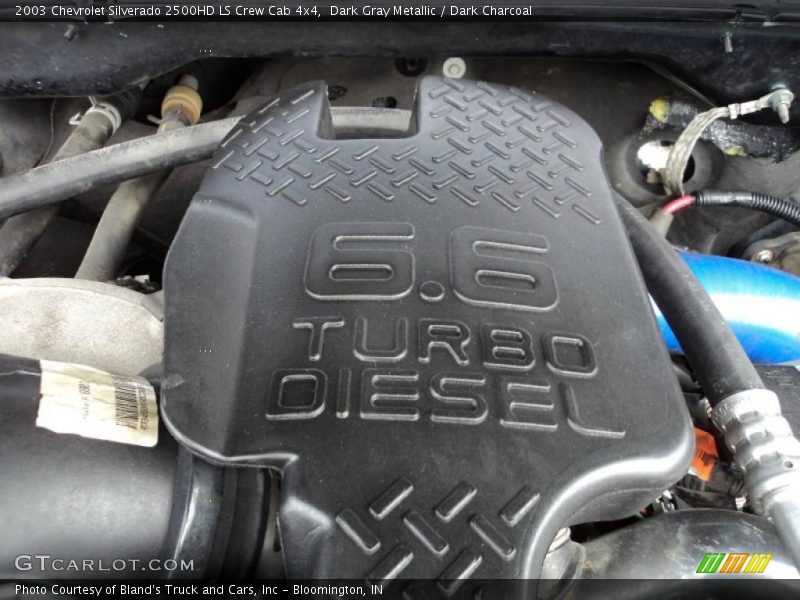  2003 Silverado 2500HD LS Crew Cab 4x4 Engine - 6.6 Liter OHV 16-Valve Duramax Turbo-Diesel V8