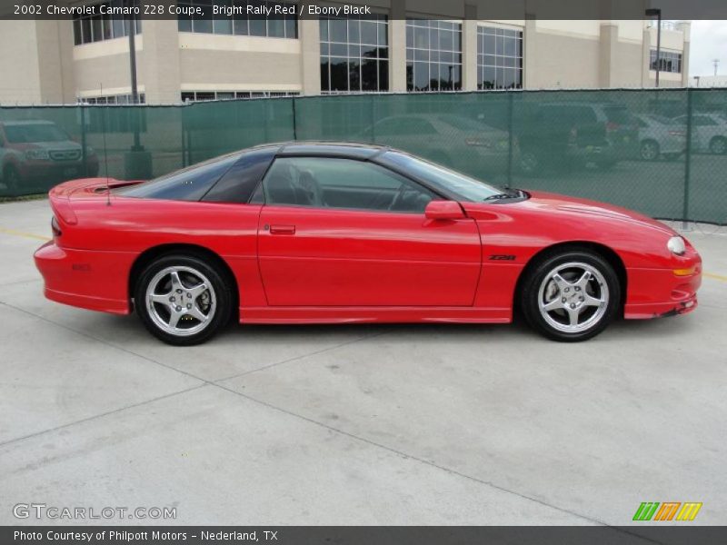  2002 Camaro Z28 Coupe Bright Rally Red