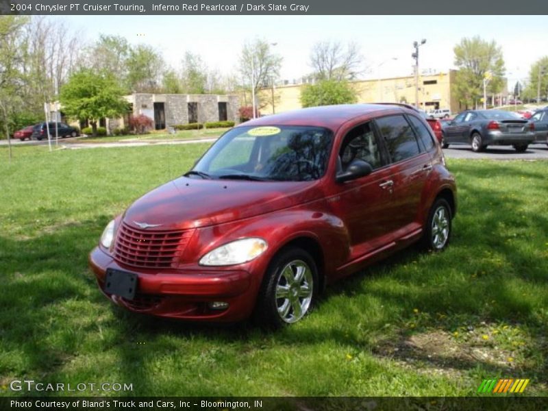 Inferno Red Pearlcoat / Dark Slate Gray 2004 Chrysler PT Cruiser Touring