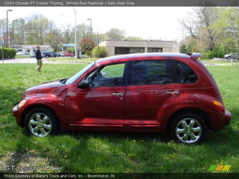 Inferno Red Pearlcoat / Dark Slate Gray 2004 Chrysler PT Cruiser Touring