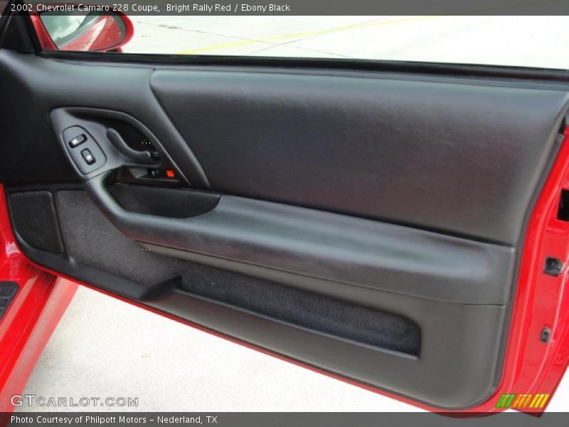 Door Panel of 2002 Camaro Z28 Coupe