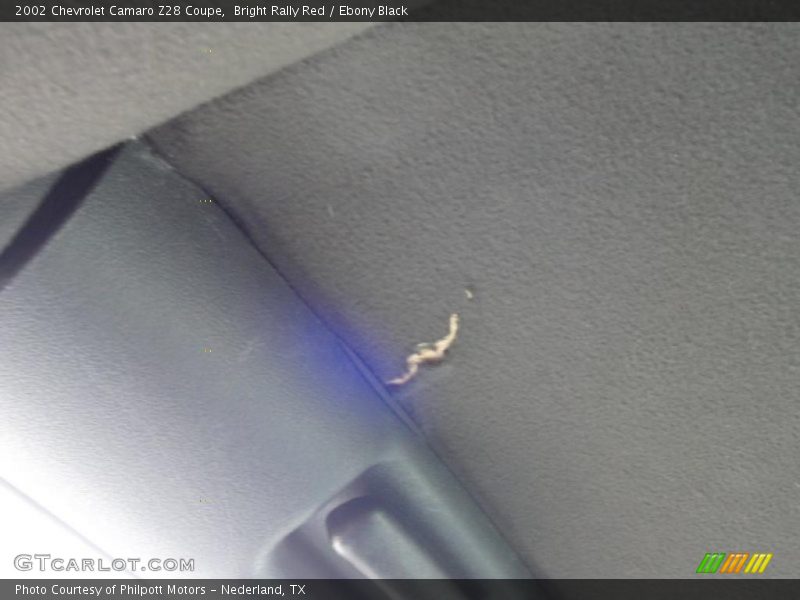 Bright Rally Red / Ebony Black 2002 Chevrolet Camaro Z28 Coupe