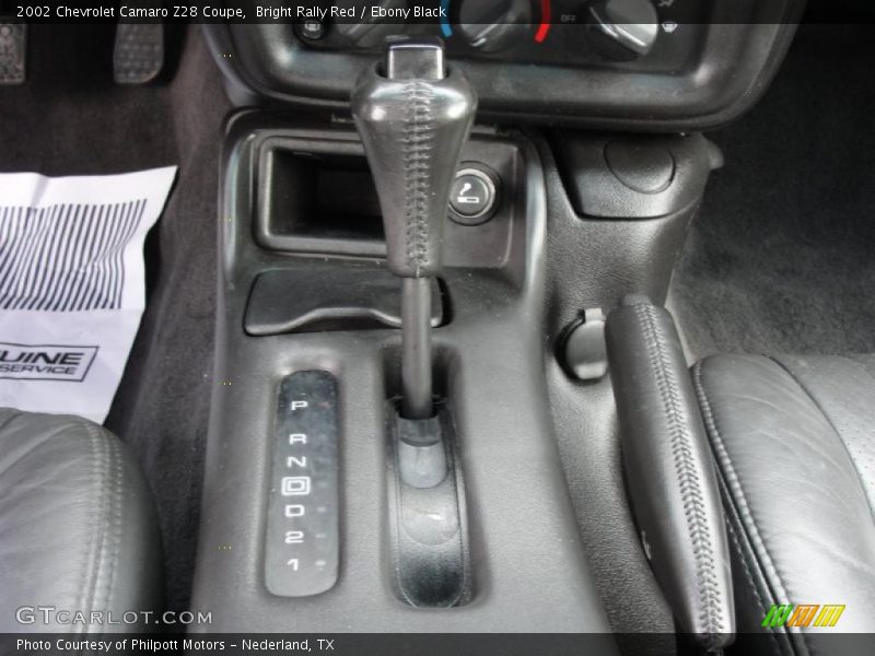  2002 Camaro Z28 Coupe 4 Speed Automatic Shifter