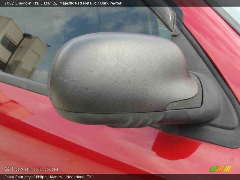 Majestic Red Metallic / Dark Pewter 2002 Chevrolet TrailBlazer LS