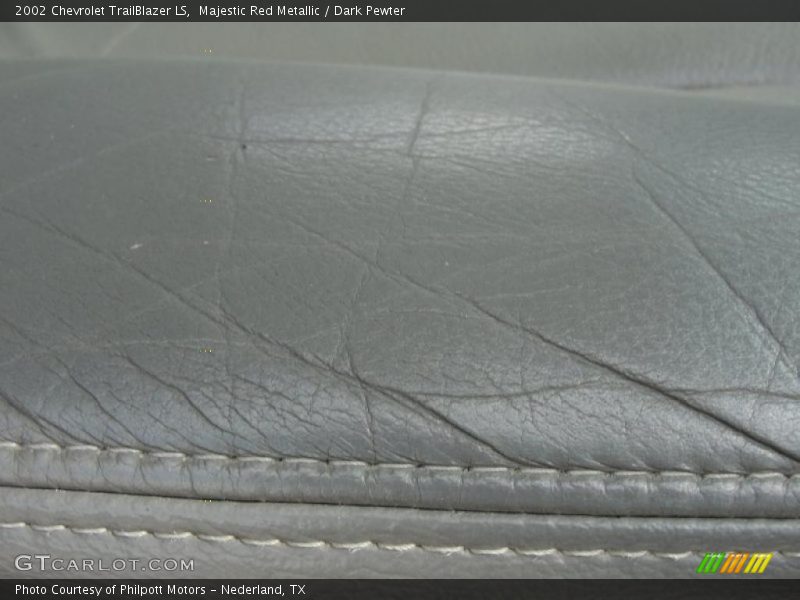 Majestic Red Metallic / Dark Pewter 2002 Chevrolet TrailBlazer LS