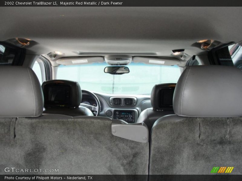Majestic Red Metallic / Dark Pewter 2002 Chevrolet TrailBlazer LS