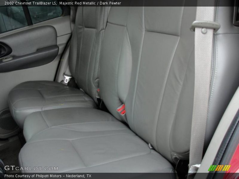 Majestic Red Metallic / Dark Pewter 2002 Chevrolet TrailBlazer LS