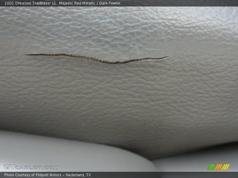 Majestic Red Metallic / Dark Pewter 2002 Chevrolet TrailBlazer LS