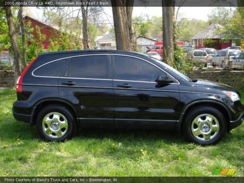 Nighthawk Black Pearl / Black 2008 Honda CR-V LX 4WD