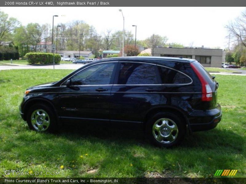 Nighthawk Black Pearl / Black 2008 Honda CR-V LX 4WD