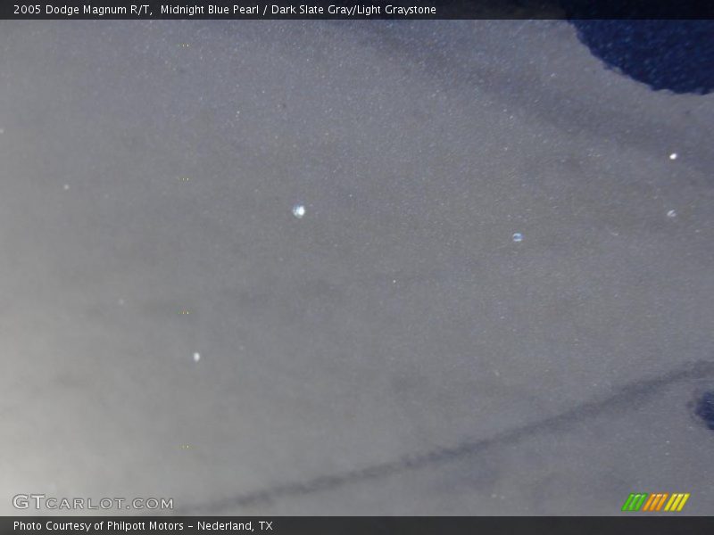 Midnight Blue Pearl / Dark Slate Gray/Light Graystone 2005 Dodge Magnum R/T