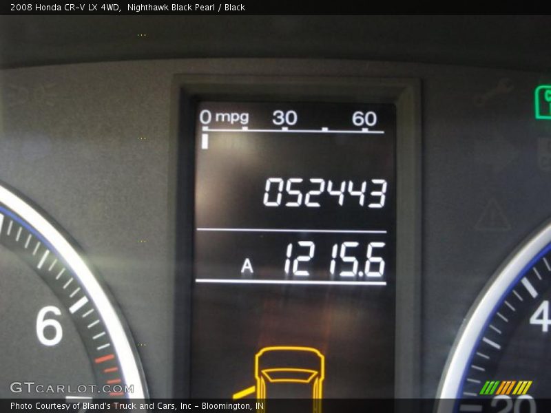 Nighthawk Black Pearl / Black 2008 Honda CR-V LX 4WD