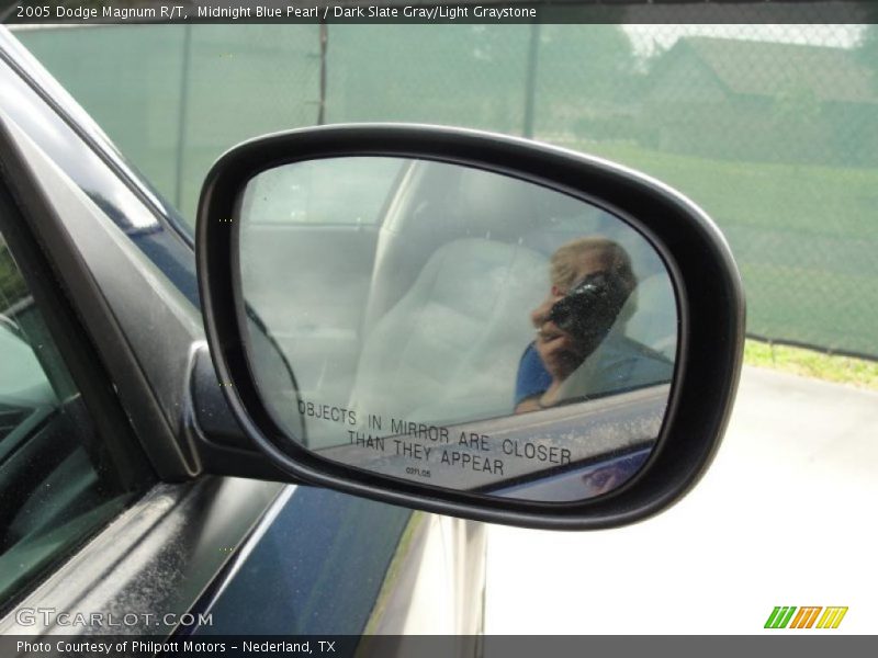 Midnight Blue Pearl / Dark Slate Gray/Light Graystone 2005 Dodge Magnum R/T