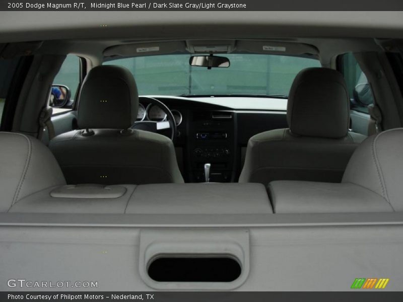 Midnight Blue Pearl / Dark Slate Gray/Light Graystone 2005 Dodge Magnum R/T