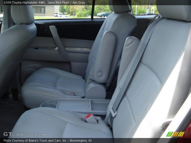 Salsa Red Pearl / Ash Gray 2008 Toyota Highlander 4WD